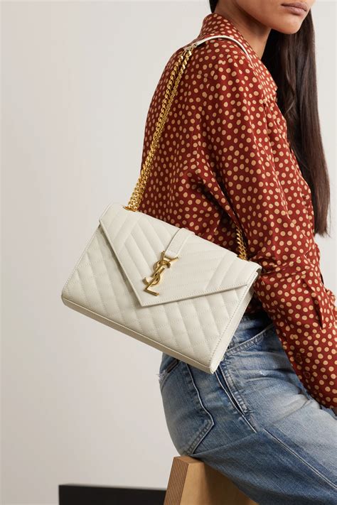 ysl white bag replica|ysl shoulder bag dupe.